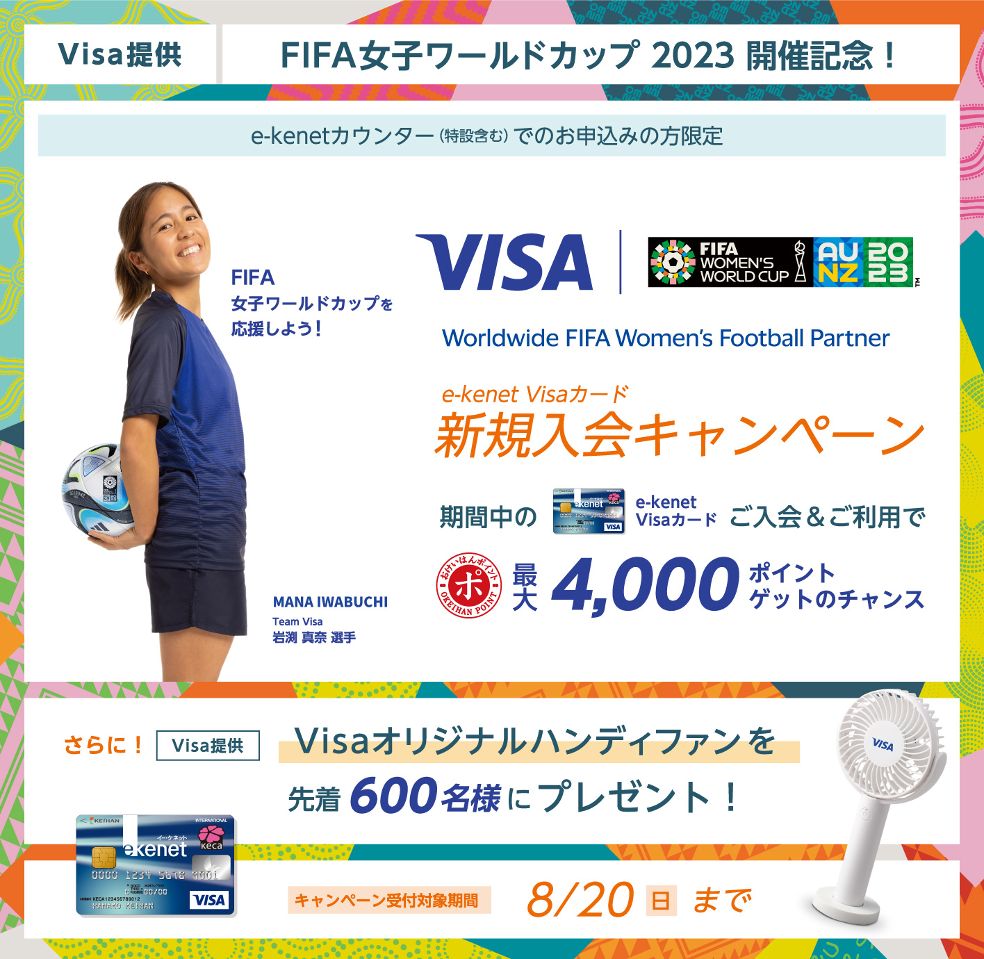 FIFA女子ワールドカップ 2023 開催記念!新規入会キャンペーン